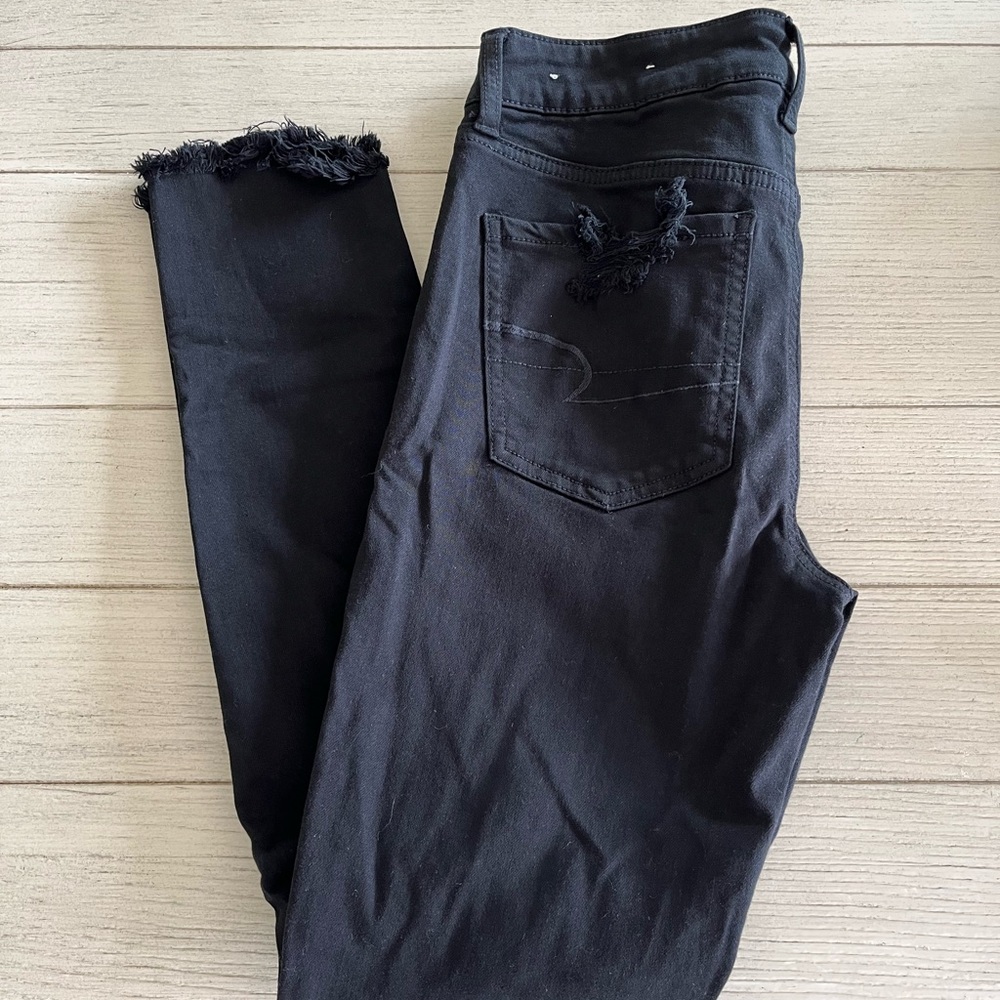 American Eagle Outfitters Black Stretch Jeans